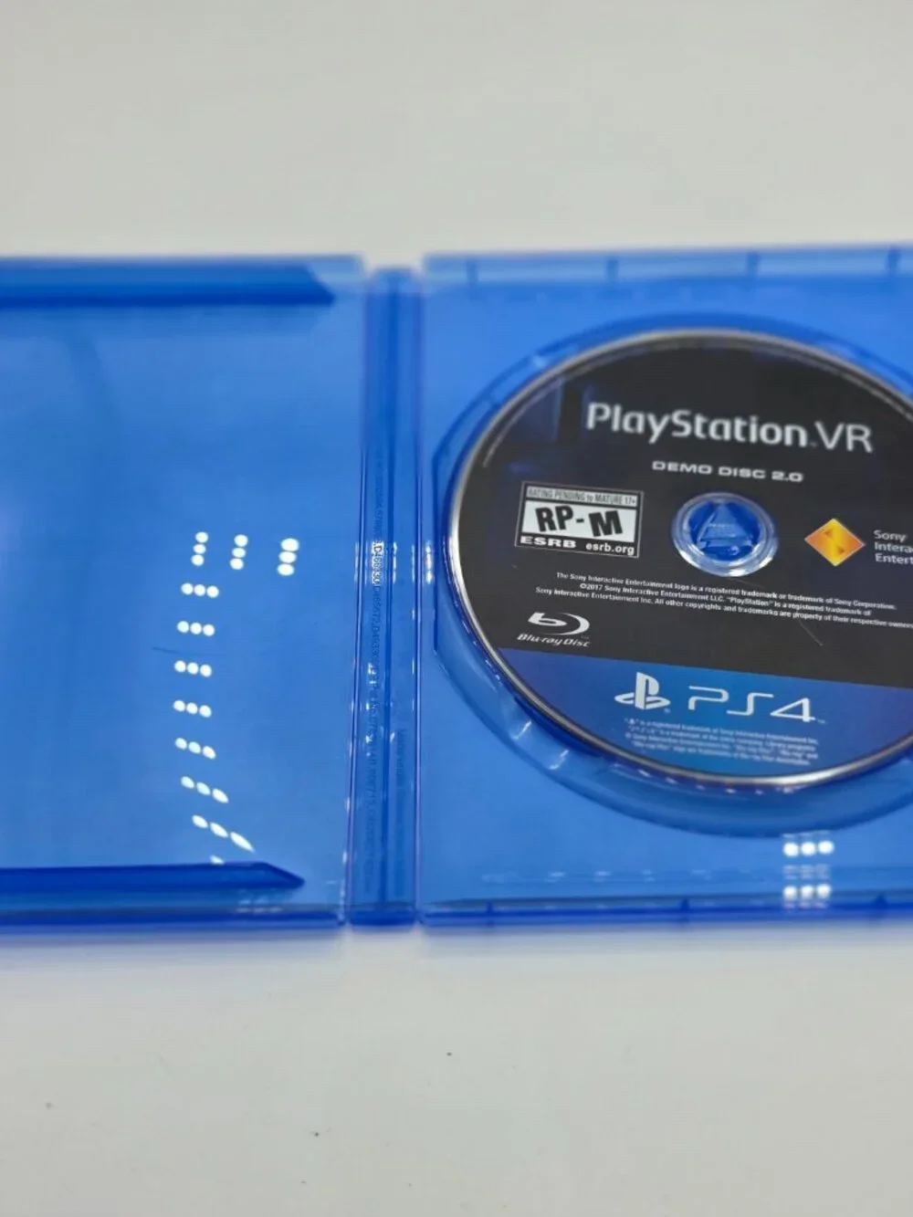 Sony PS4 PlayStation VR Demo Disc 2.0